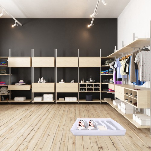 Boîte de rangement sous vêtements organisateur lingerie pour tiroir placard bacs à vêtements haute qualité