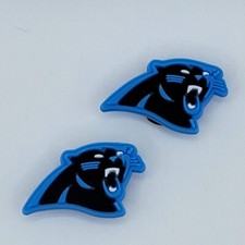 NFL Carolina Panthers Football Team For Crocs Shoe Charms Jibbitz - 2 pieces