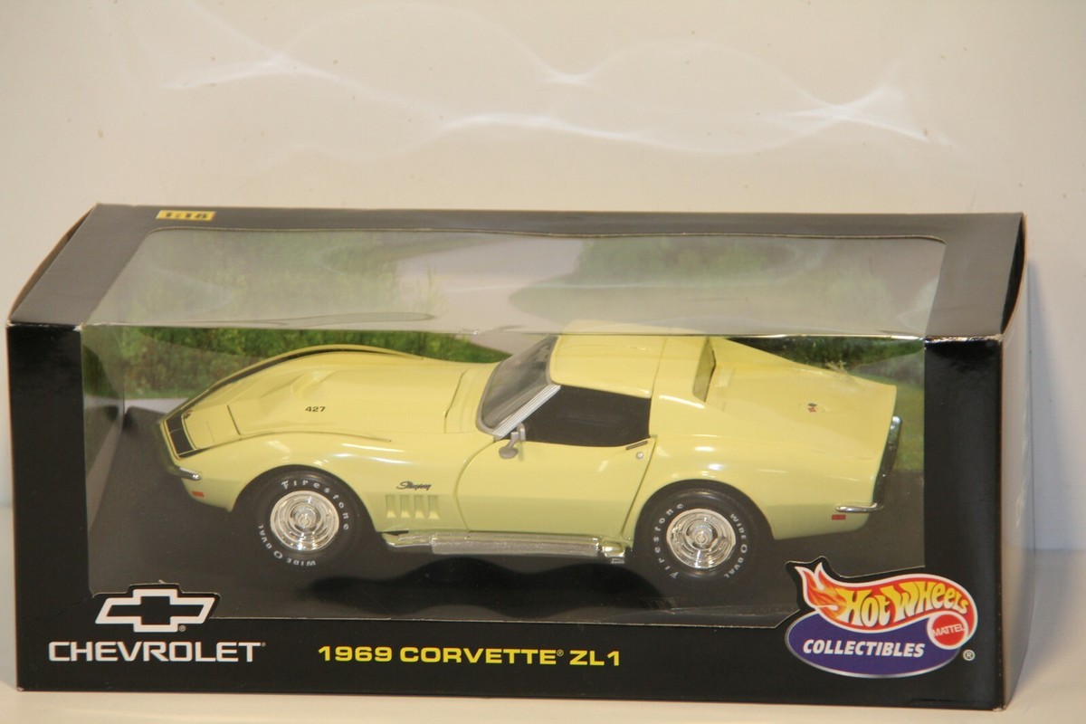 Hot '69 Corvette Hot Wheels 1:18 リミテッドエディション Wheels