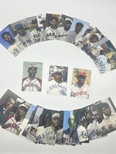 2020 Negro Leagues Centennial Team baseball cards set #1-32 numbered 0287/2020