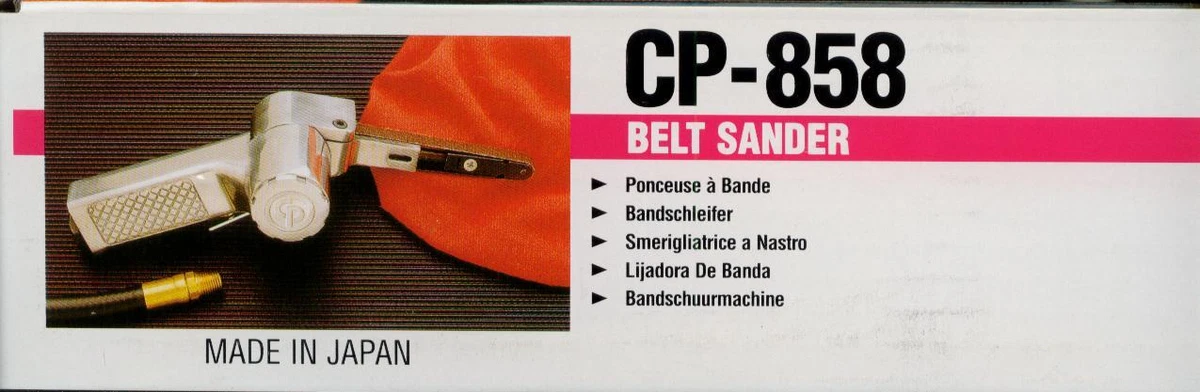 BELT SANDER MINI SMALL AIR OPERATED BELT SANDER.10MM 3 8