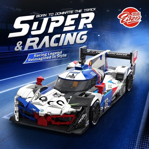 BMW M Hybrid V8 1067 Piece Building Brick Technic Le Mans Daytona Supercar - Picture 2 of 9