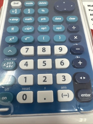 Texas Instruments TI-34 MultiView Scientific Calculator Solar 4 Line NEW - Picture 3 of 10