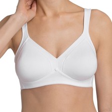 Triumph Cotton Shaper N BH ohne Bügel 80 85 90 95 100 B C D E Baumwolle Weiß