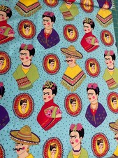 Alexander Henry-Fantastic Frida Turquoise By The Yard