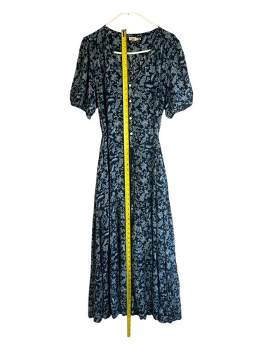 Maxi abito Faherty Orinda colore navy nuovo taglia large - Foto 6 di 21