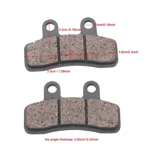 2x Scheibenbremsbeläge Montage Profi für 70cc 110cc 125cc SSR SDG - Picture 4 of 6