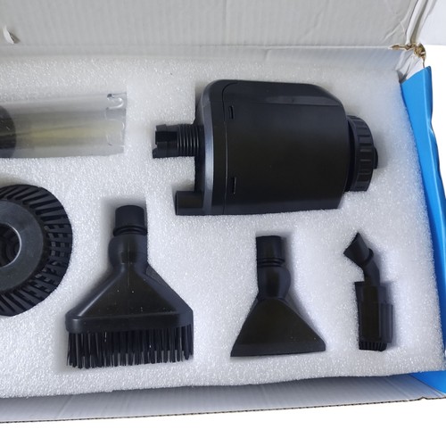 Kit Limpiador de Grava Eléctrico para Acuario, Cambiador de Agua Aspirador 6 en 1, 20W AQ038 - Imagen 14 de 15