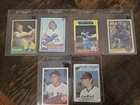 Vintage Baseball Card Lot –Nolan Ryan, Robin Yount, Rod Carew, Sandberg, Clemens
