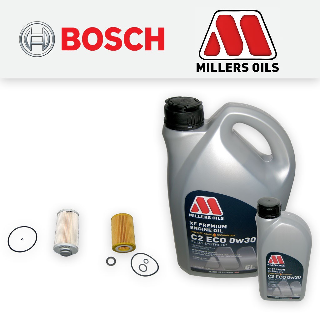 SERVICE KIT for HONDA CIVIC IX 2.2 I-DTEC OIL FUEL FILTERS +0w30 OIL (2012-2013)