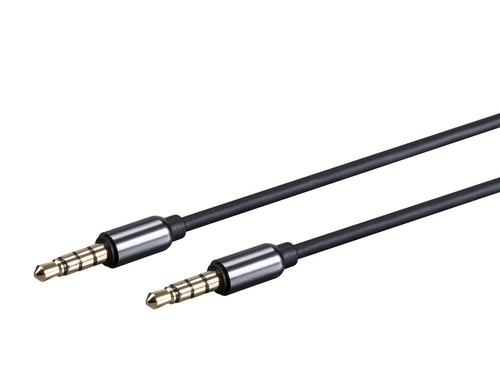 Monoprice Onyx Series Auxiliary 3.5mm TRRS Audio & Microphone Cable, 6ft - Picture 2 of 5