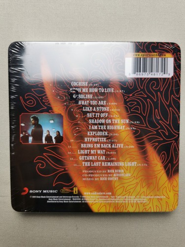 AUDIOSLAVE Self Titled Debut 2009 Debut Limited Edition Metal Tin CD NEW Wrapped - Picture 2 of 6