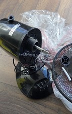 Black Desk Fan Which Has Been Dismantled Due To Storage. 9 Inches