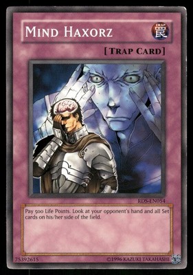 Yugioh Mind Haxorz RDS-EN054 Common Unlimited LP