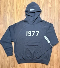 Essentials Fear of God  1977 Iron Hoodie Size Medium