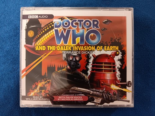 Doctor Who and the Dalek Invasion of Earth Terrance Dicks 4CD Audiobook Russell