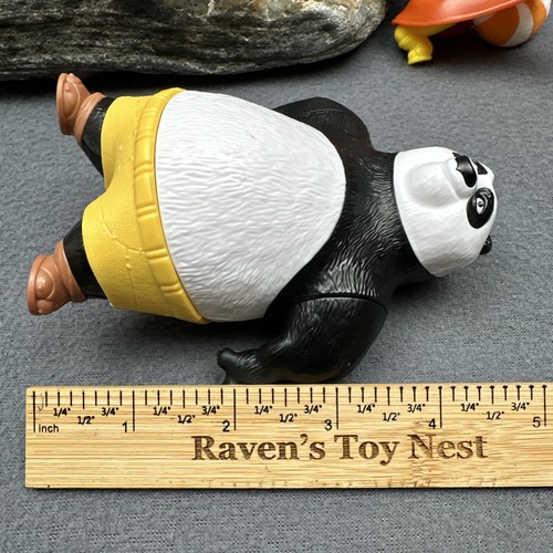 Lote de 5 figuras de juguete de 4 comidas Burger King Kung Fu Panda *SIN CAPA* - Imagen 8 de 9