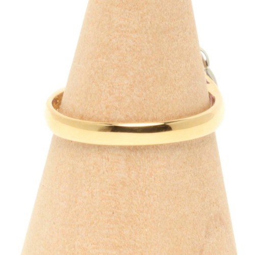 Ring K18 Pt850 Amethyst 1.48ct Diamond 0.20ct Ladies Size 12 Damage Details 546 - Picture 2 of 8