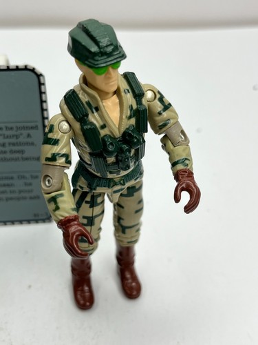 VINTAGE HASBRO 1989 G.I JOE COBRA LOSE ACTIONFIGUR RECOIL 100% KOMPLETT - Bild 7 von 8