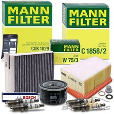 MANN_FILTER INSPEKTIONSPAKET SET C FÜR DUCIA DUSTER SANDERO RENAULT LOGAN 1.6