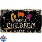 Ideasonna Halloween Witch Door Mat, I Smell Children Halloween Outdoor Welcom