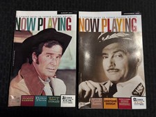1998/01 NOW PLAYING Movie Magazine FN/FN+ James Garner & Claude Rains LOT of 2
