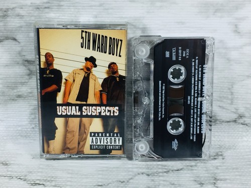 5TH WARD BOYZ - USUAL SUSPECTS (1997) CASSETTE TAPE (RAP-A-LOT) SUPER DOPE+++ - Picture 4 of 4