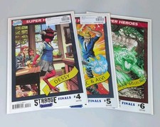Lot Of Three Strange Academy Finals Books 4 5 & 6 All 3 Are Variant Covers