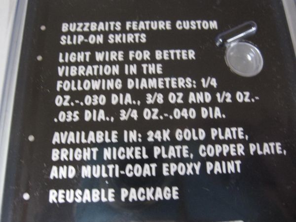 War Eagle Nickel Frame Double Willow Spinnerbait 3/8oz #07 Fire Cracker New - Image 3