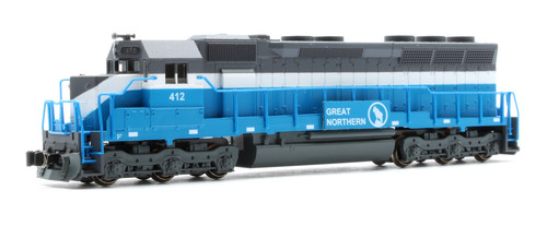 KATO 'N' SPUR 176-3125 GREAT NORTHERN BIG SKY BLUE CLASS SD45 #412 DIESELLOK | Zustand: Used