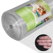 Hardware Cloth 1/4 Inch 48 x 100 ft 23 gauge Hot Dipped Galvanized After Weld...