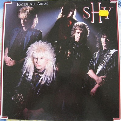 Shy - Excess All Areas - Used Vinyl Record - G12170z