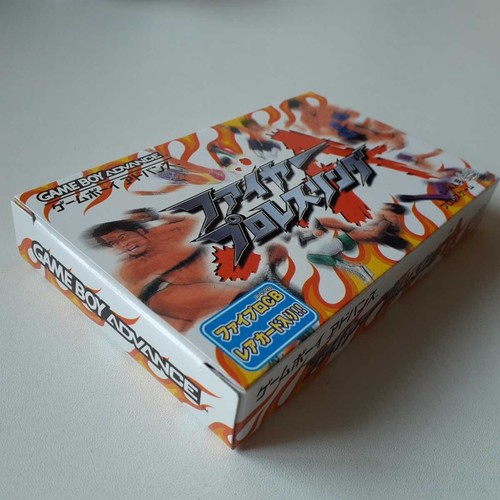 Fire Pro Wrestling A Nintendo Gameboy Advance GBA Unopened - Afbeelding 3 van 3