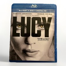 Lucy [Blu-ray + DVD] – Scarlett Johansson – GOOD Condition – No Digital Code