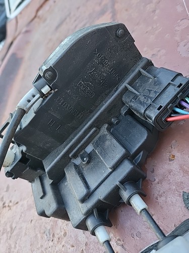 2003-2007 Nissan Murano OEM driver side front door latch w/ cable set 04 05 06 - Picture 4 of 8
