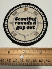 Vintage Boy Scout Scouting Rounds A Guy Out C...