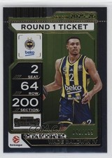 2025 Panini Contenders EuroLeague Round 1 Ticket 41/199 Wade Baldwin IV #50 1s7b