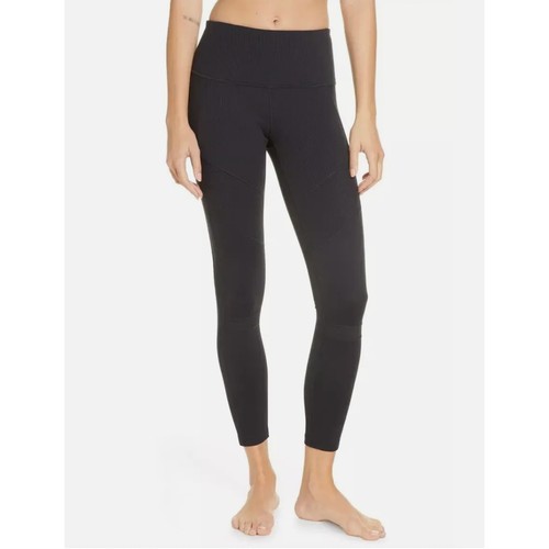 ZELLA Black Ankle Length Cropped Leggings Women's Size Medium NWT Moto - Picture 6 of 7