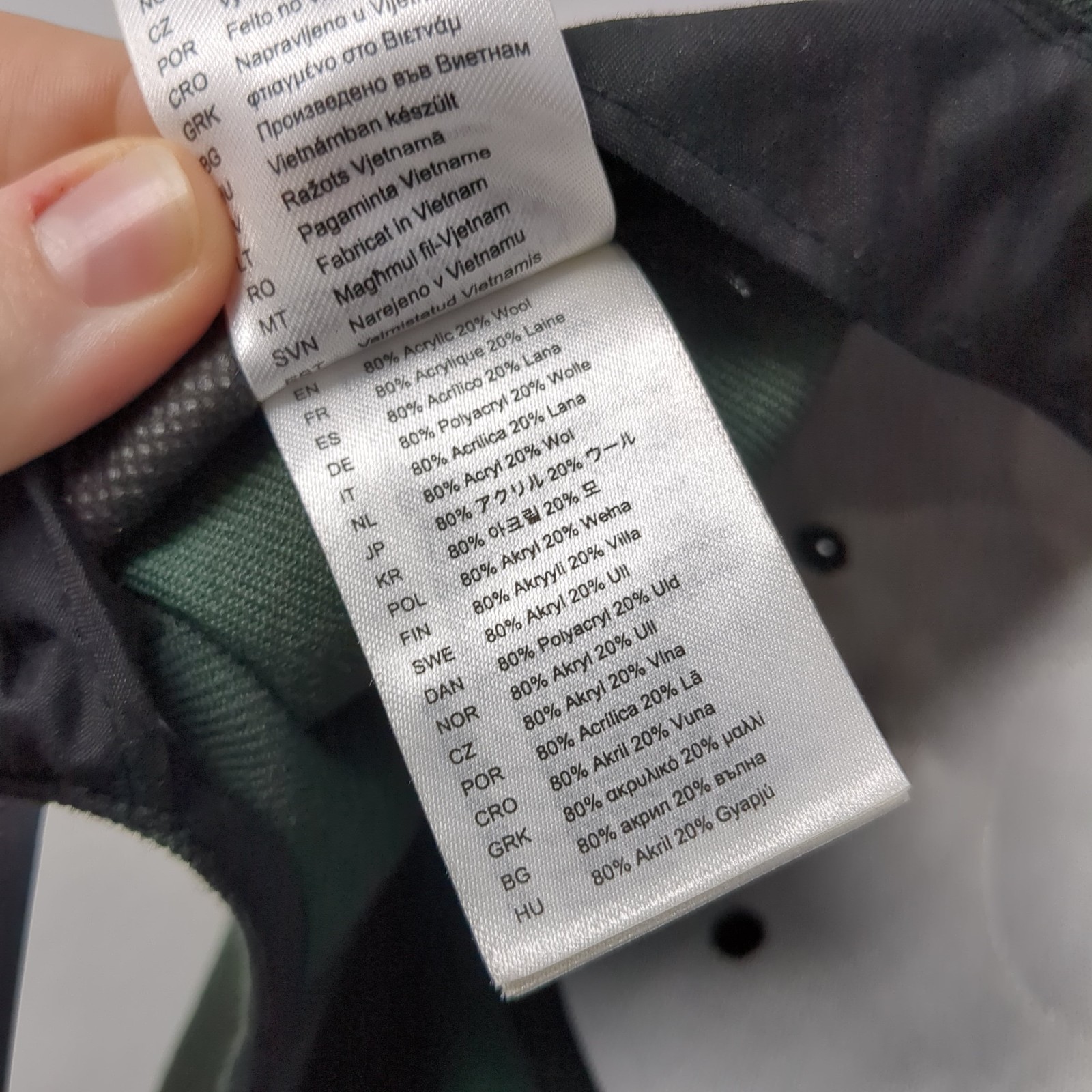 Brixton Mfg. Co. Patch Snapback Hat Solid Gray On… - image 3