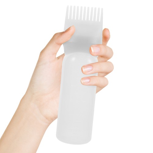 3pcs Root Comb Applicator Bottle Hair Oil Applicator Bottle Hair Dye Comb - Picture 12 of 12