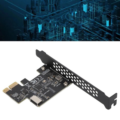 1*PCI-E To USB3.2 GEN1 Expansion Card 5Gbps Front Type-E A-Key Adapter for Mac - Afbeelding 9 van 14