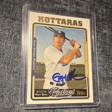 Topps Updates & Highlights Autograph George Kottaras Padres #UH290 2005
