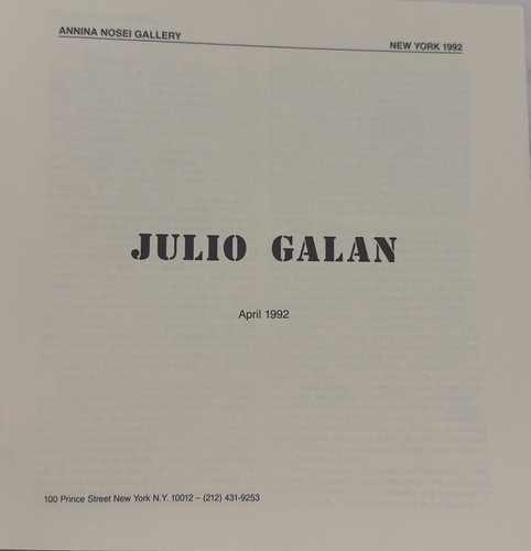 Julio Galan - Bild 10 von 10