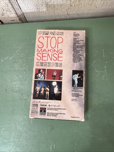 Talking Heads VHS 1984 Concert Stop Making Sense Special Edition David Byrne - Foto 3 di 7