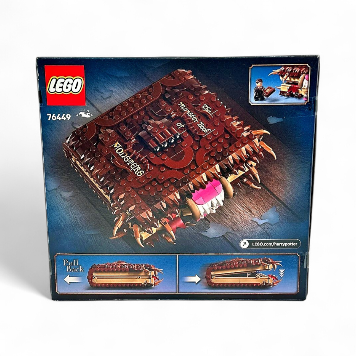 Lego Harry Potter Chomping Monster Book for Monsters 518 Piece Set