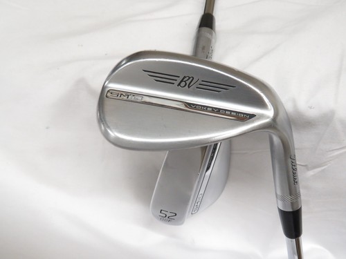 Used Titleist Vokey SM10 52.08F 56.10S Wedge Set Titleist BV Wedge Flex Steel