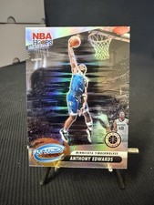 Anthony Edwards 2023-24 NBA Hoops Attack The Rack Silver Prizm Timberwolves A12