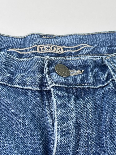 Jeans Texas Vintage Hechos en EE. UU. 34x31 Western, Montar, Denim de Calidad - Imagen 5 de 12