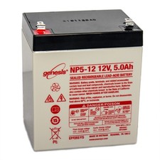 Enersys Genesis NP5-12 12V 5AH Sealed Lead Acid Battery