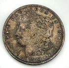 New Listing1921 P Morgan Silver Dollar all natural, not cleaned, GREAT detail, see VIDEO
